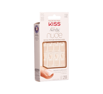 Image 2 du produit Kiss - Ongles Salon Acrylic Nude, 28 unités