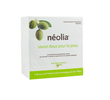 Savon Avec De L Huile D Olive Biologique 3 X 130 G Neolia Savon Jean Coutu