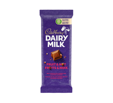 Dairy Milk Fruit & Noix, 100 g