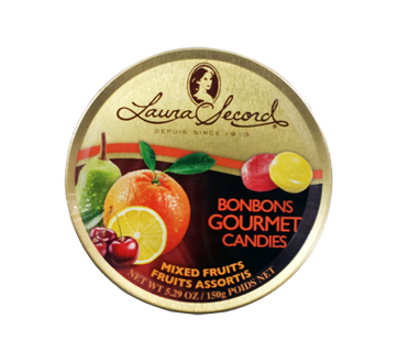 Bonbons gourmet, fruits mélangés, 150 g