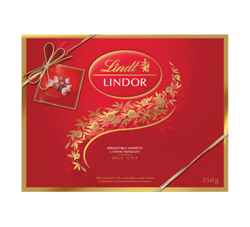 Lindor boîte-cadeau de truffes Prestige, chocolat au lait, 250 g