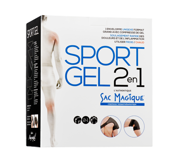 Sport Gel enveloppe avec compresse de gel, 1 unité