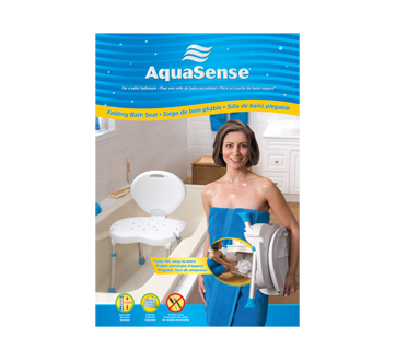 Siège de bain pliable – AquaSense : Équipement et accessoires pour la  maison