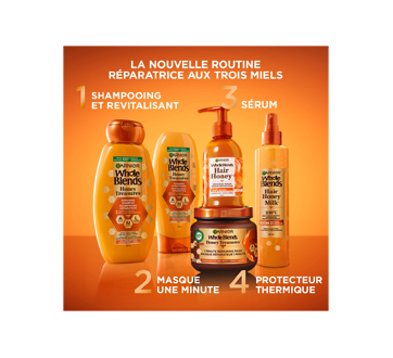 Image 6 du produit Garnier - Whole Blends Trésors de miel shampooing réparateur, 650 ml