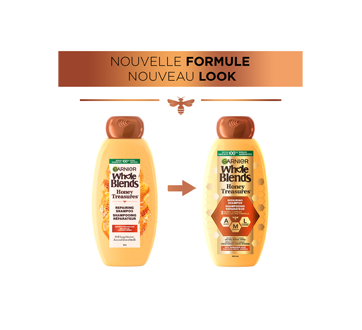 Image 7 du produit Garnier - Whole Blends Trésors de miel shampooing réparateur, 650 ml