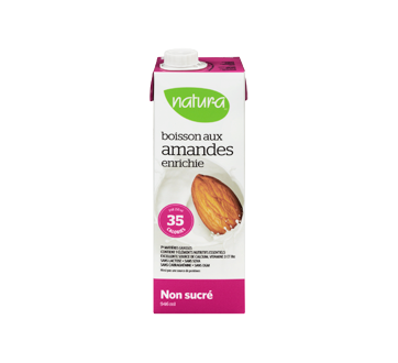 Boisson fortifiée aux amandes, 946 ml, Non Sucré – Natur-A : Soya