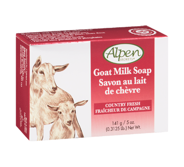 Image 2 du produit Alpen Secrets - Savon au lait de chèvre, 141 g, fraîcheur de campagne