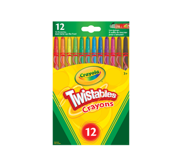 Twistables crayons, 12 unités