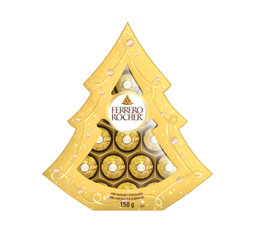 Rocher boîte-cadeau en forme de pin, 150 g