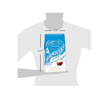 Image 4 du produit Lindt - Lindor sachet de truffes en bonhomme de neige, chocolat blanc, 150 g