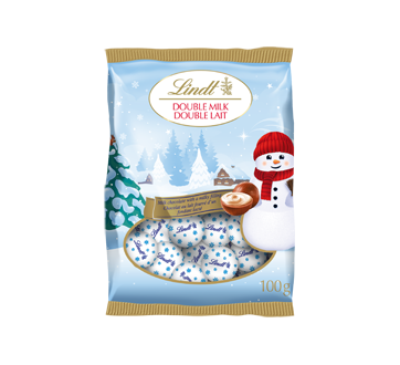 Magie de Noël sachet mini-boules de chocolat, chocolat double lait, 100 g