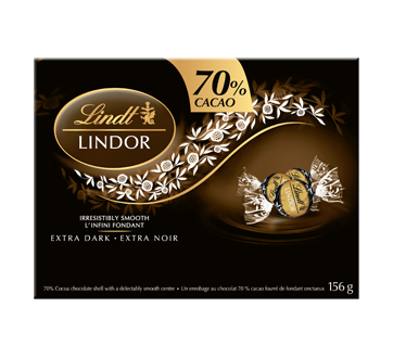 Chocolat au lait Lindor boîte 156 g - Chocolat