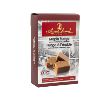 Boîte de morceaux de fudge à l'érable, 200 g