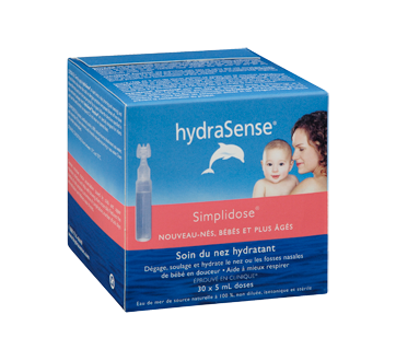 Image 2 du produit HydraSense - Simplidose soins du nez pour bébé, 30 x 5 ml