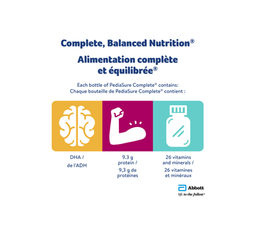 Image 3 du produit PediaSure - Complete supplément nutritionnel pour enfants, vanille, 4 x 235 ml