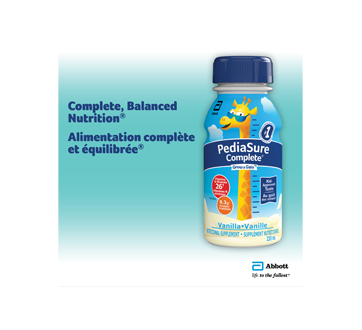 Image 4 du produit PediaSure - Complete supplément nutritionnel pour enfants, vanille, 4 x 235 ml