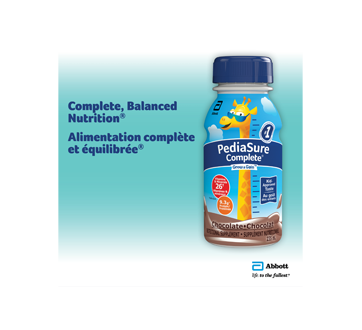 Image 4 du produit PediaSure - Complete supplément nutritionnel pour enfants, chocolat, 4 x 235 ml