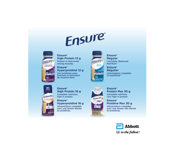 Image 9 du produit Ensure - Ensure Plus Calories substitut de repas, pacanes au beurre, 6 x 237 ml