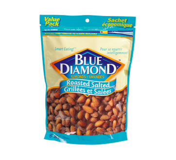 Amandes grillées et salées, 454 g – Blue Diamond : Avec sel