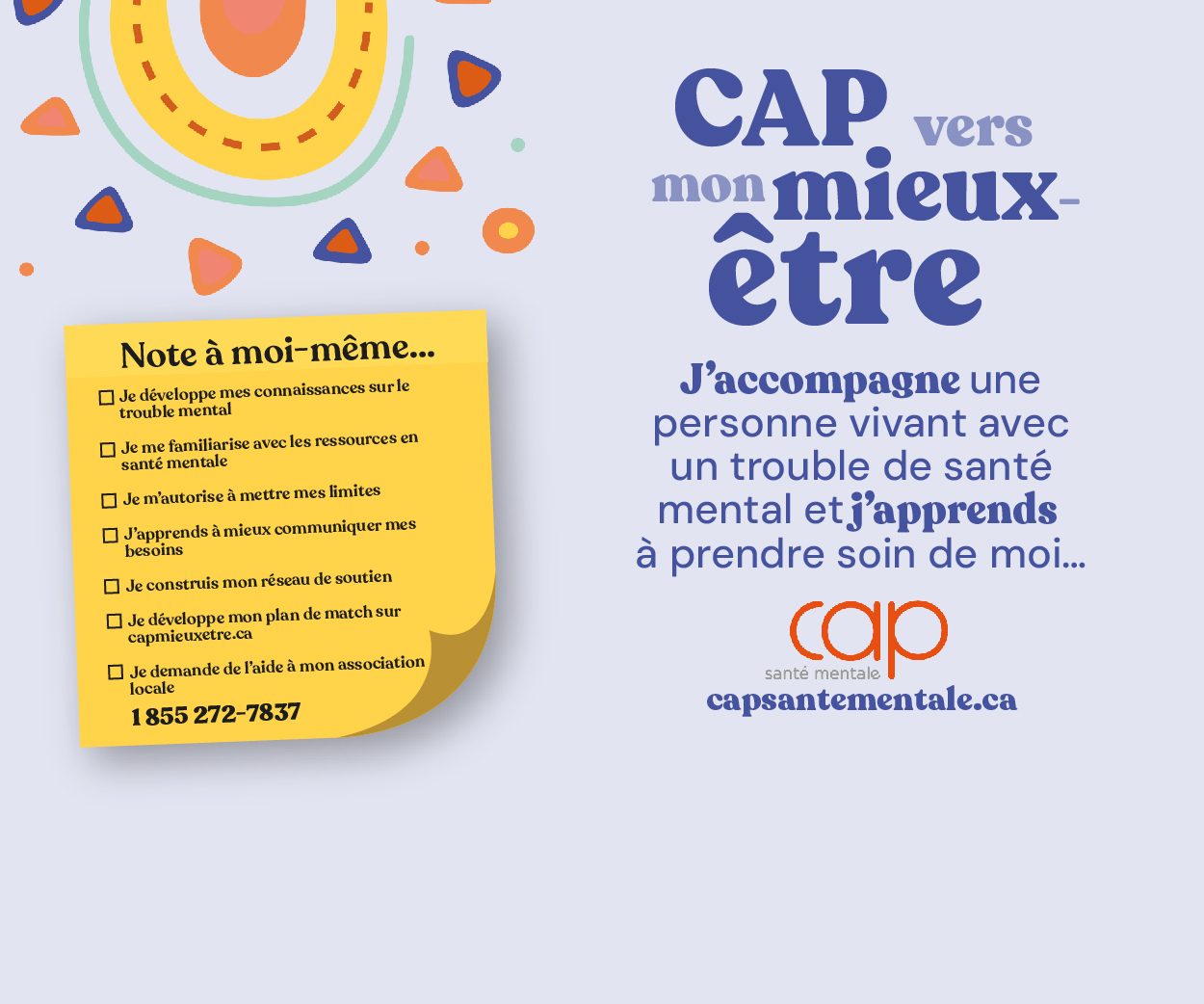 Campagne d’autogestion CAP Mieux-Être 