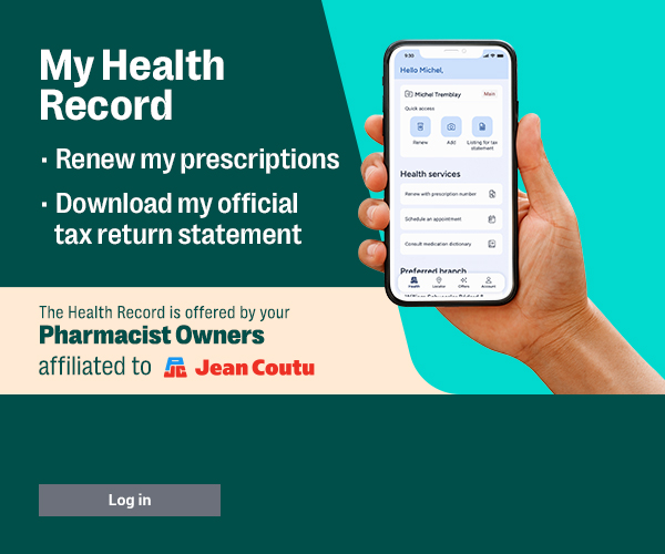 Log in to my Health Record 