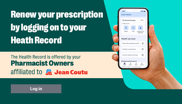 Log in to my Health Record 