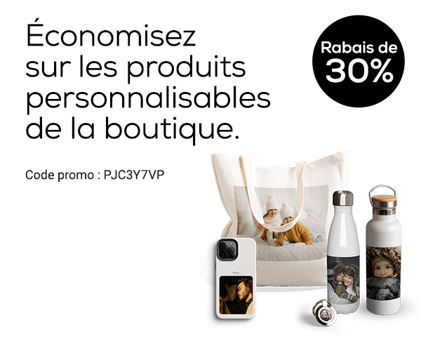 Rabais sur les produits de la boutique