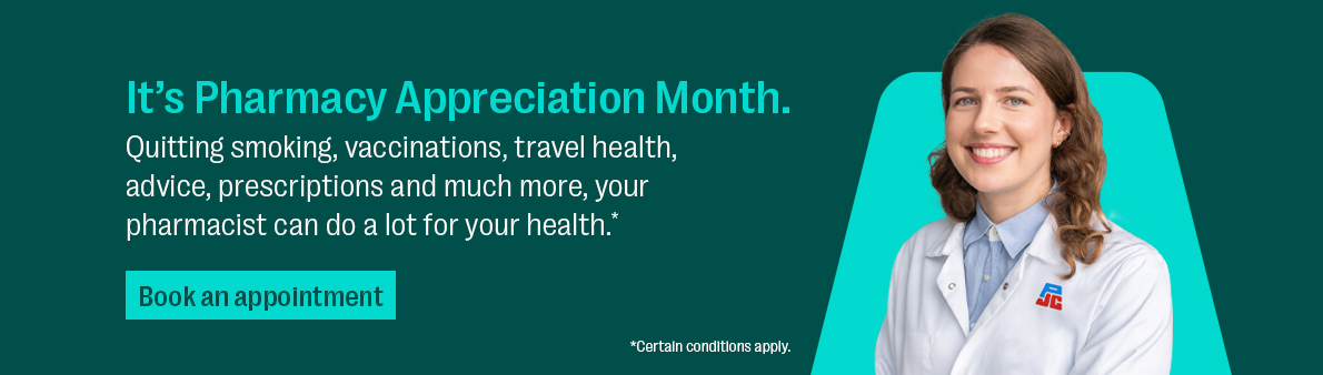 In this Pharmacy Appreciation Month, discover what your pharmacist can do for you every day!