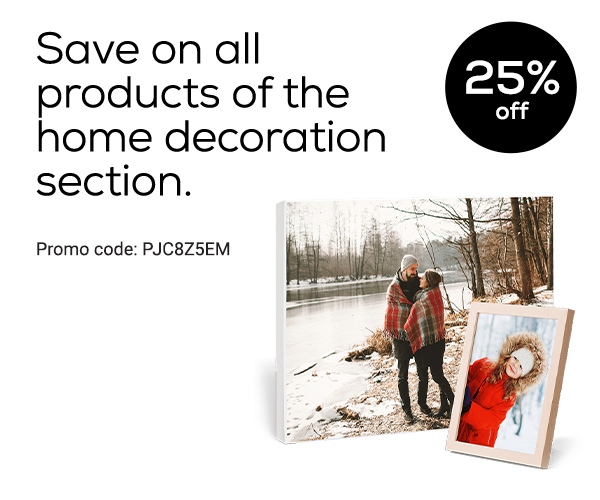 Save on photo decorations