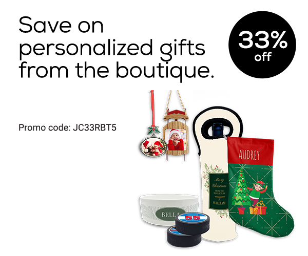 Save on all products in the boutique