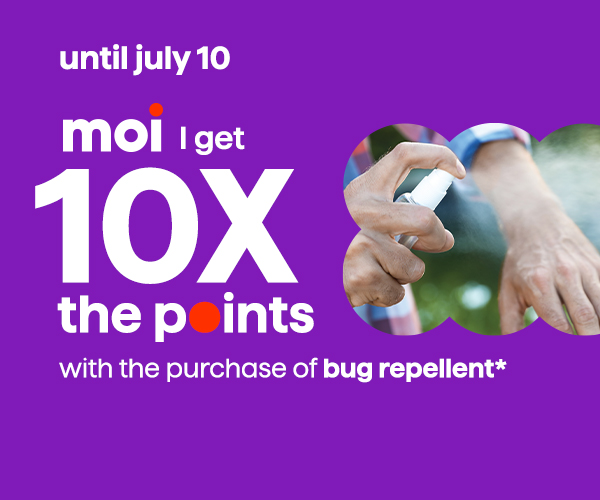 10x les points chasse-moustique