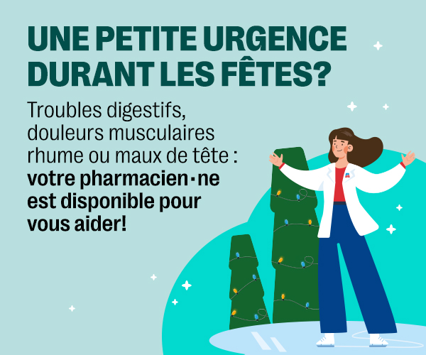 Urgence pendant les Fêtes