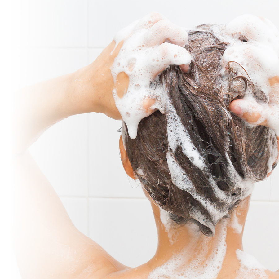 Laver les cheveux en douceur